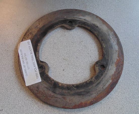 1999 POLARIS TRAIL BLAZER 250 GUARD 38T SPRT, BLK ALUM 5211585-067