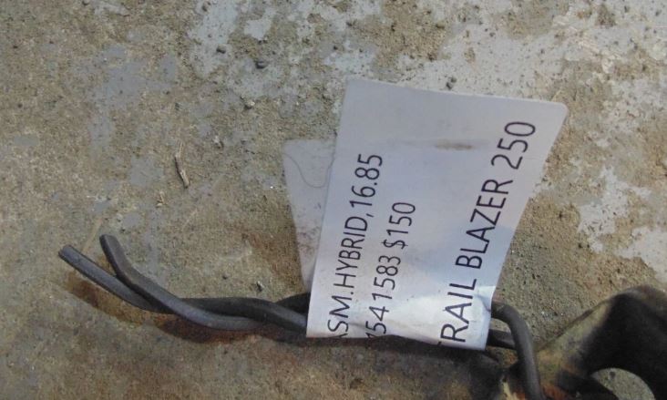 1999 POLARIS TRAIL BLAZER 250 SWING ARM HYBRID 16,85 1541327 1541583