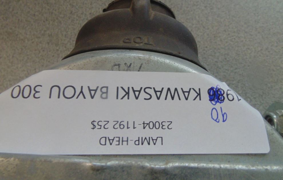 1990 KAWASAKI BAYOU 300 LAMP HEAD 23004-1192