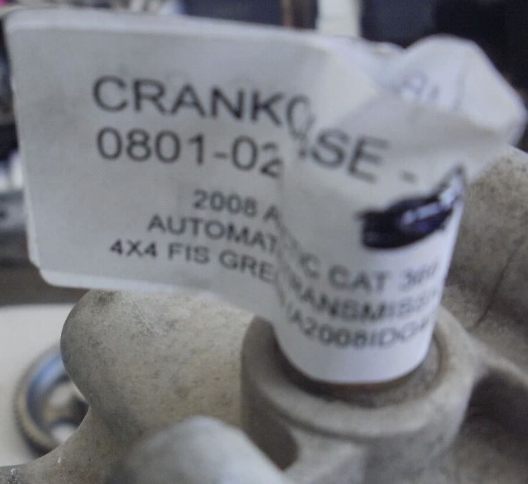 2008 ARCTIC CAT 366 4X4, CRANKCASE ASSEMBLY 0801-021