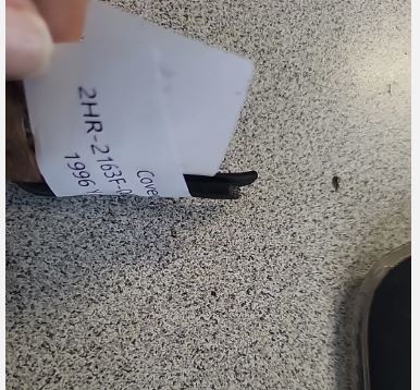 1996 Yamaha KODIAK 4WD Cover, Rear Fender 3 2HR-2163F-00-00 2HR-2163F-01-00