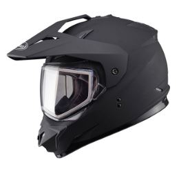 GMAX GM11 SOLID DUAL SPORT HELMET '23 ELECTRIC LENS (Hiver)