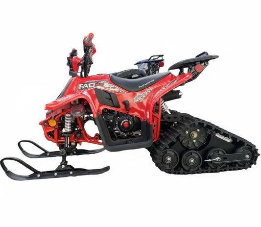 Tao Motors, New Rock 110 chenilles et skis, Quad a essence