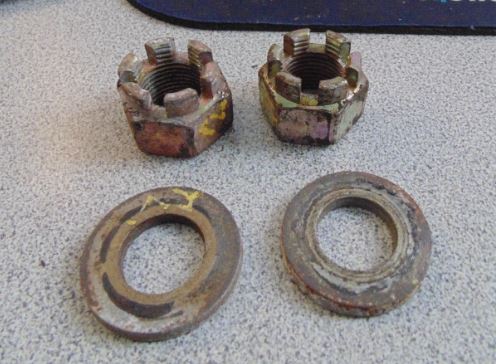 2004 CAN-AM TRAXTER MAX STD & MAX XT HEX FLANGE CASTELLATED NUT M18 232291413