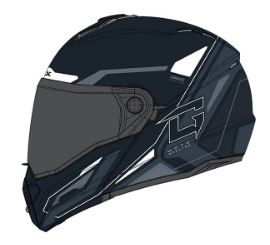 GMAX MD74 SPECTRE MODULAR FULL FACE SNOW HELMET DOUBLE LENS (hiver)