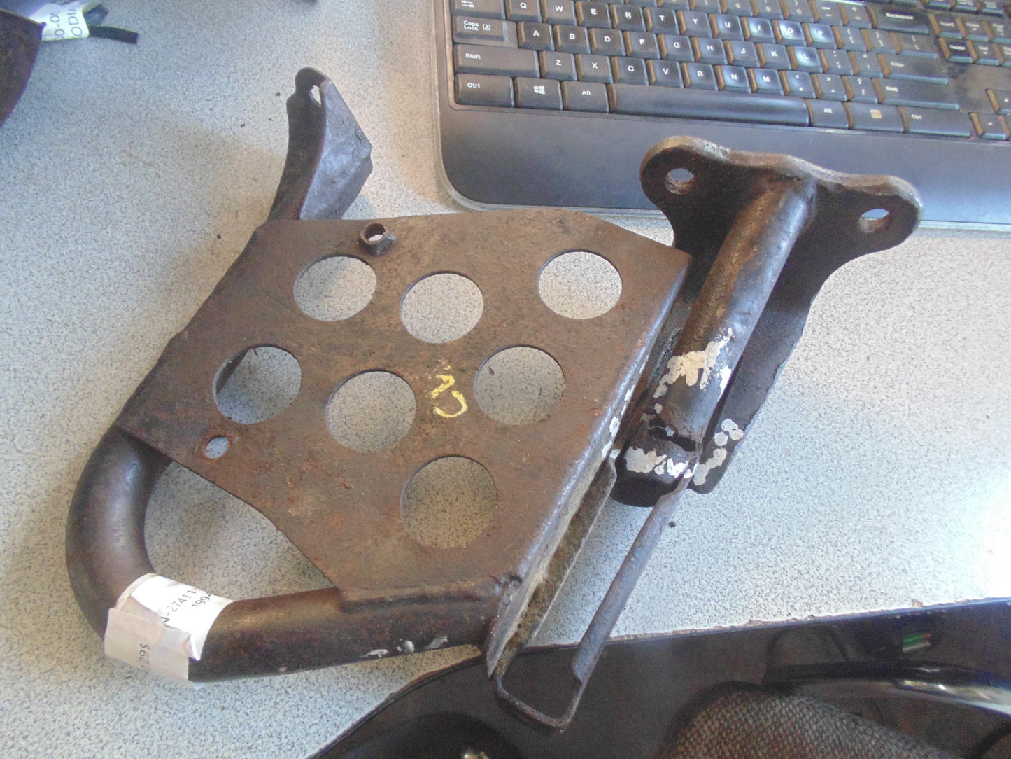 1994 YAMAHA KODIAK 4WD FOOTREST 1 3HN-27411-01-00 3HN-27411-20-00