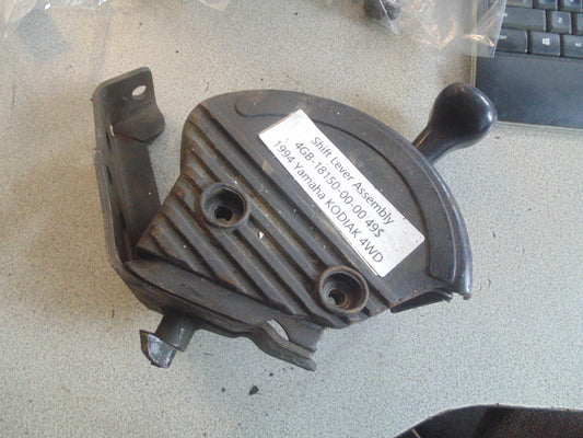 1994 YAMAHA KODIAK 4WD SHIFT LEVER ASSY 4GB-18150-00-00