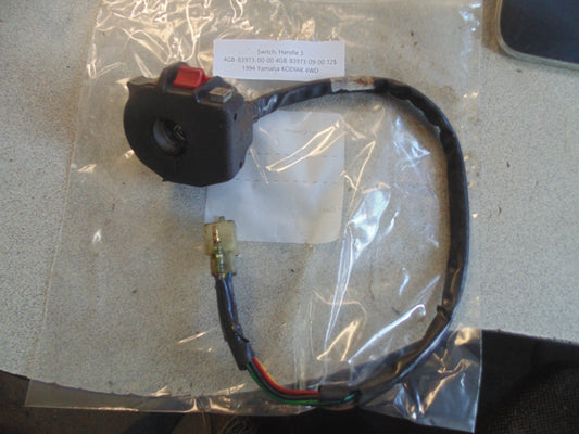 1994 YAMAHA KODIAK 4WD SWITCH HANDLE 3 4GB-83973-00-00 4GB-83973-09-00