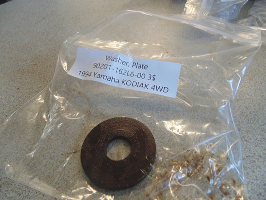 1994 YAMAHA KODIAK 4WD WASHER PLATE 90201-162L6-00