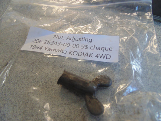 1994 YAMAHA KODIAK 4WD NUT ADJUSTING 20E-26343-00-00