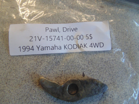 1994 YAMAHA KODIAK 4WD PAWL DRIVE 21V-15741-00-00