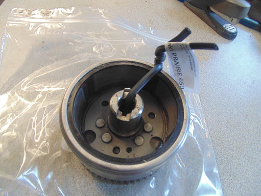2002 KAWASAKI PRAIRIE 650 ROTOR WITH CLUTCH STARTER AND GEAR, STARTER DRIVEN 31110-VM5-004 28110-958-680 28120-426-000