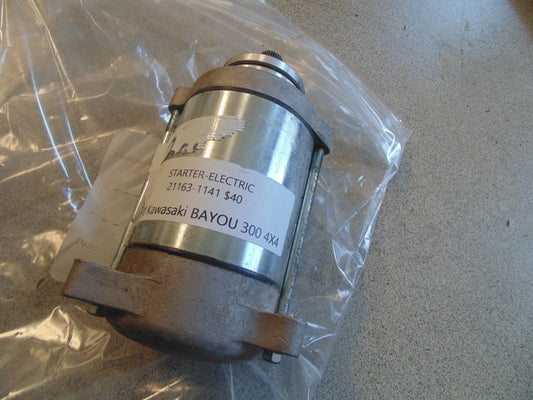 1990 KAWASAKI BAYOU 300 4X4 STARTER ELECTRIC 21163-1141