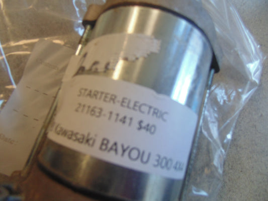 1990 KAWASAKI BAYOU 300 4X4 STARTER ELECTRIC 21163-1141