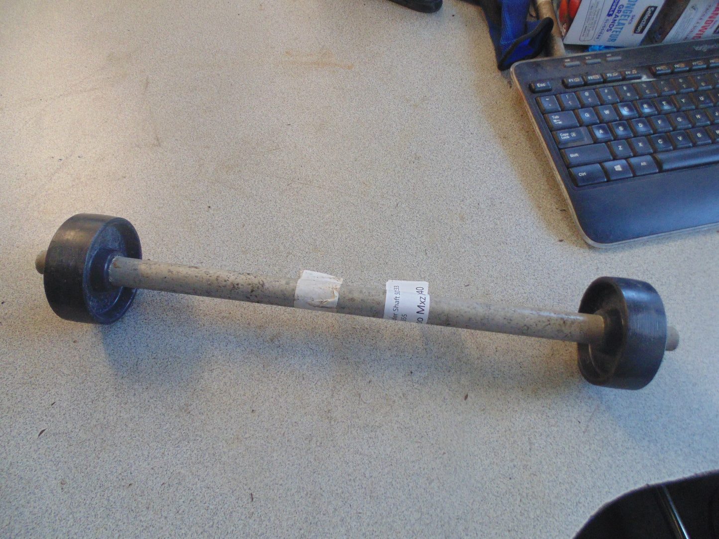 1996 SKI-DOO MXZ X 440 REAR SUSPENSION IDLER SHAFT 503189233