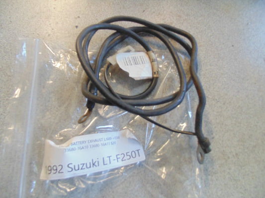 1992 SUZUKI LT-250T HOSE BATTERY EXHAUST L600-550 33680-16A10 33680-16A11