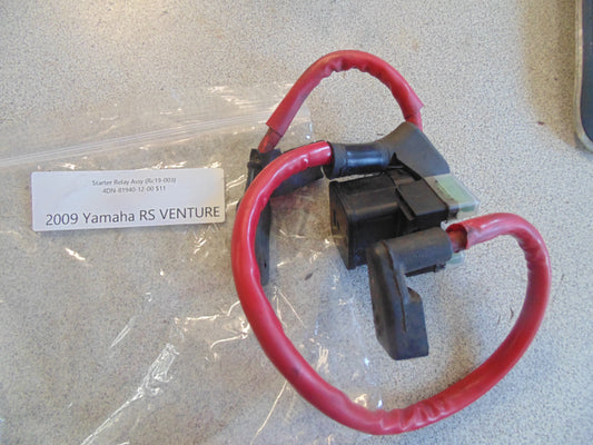 2009 YAMAHA RS VENTURE STARTER RELAY ASSY (RC19-003) 4DN-81940-12-00