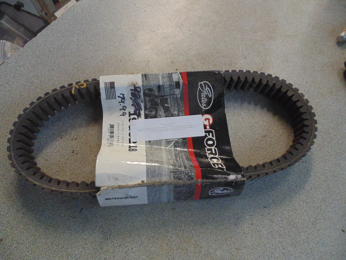 NEW GATES G-FORCE CVT BELT 19G3218