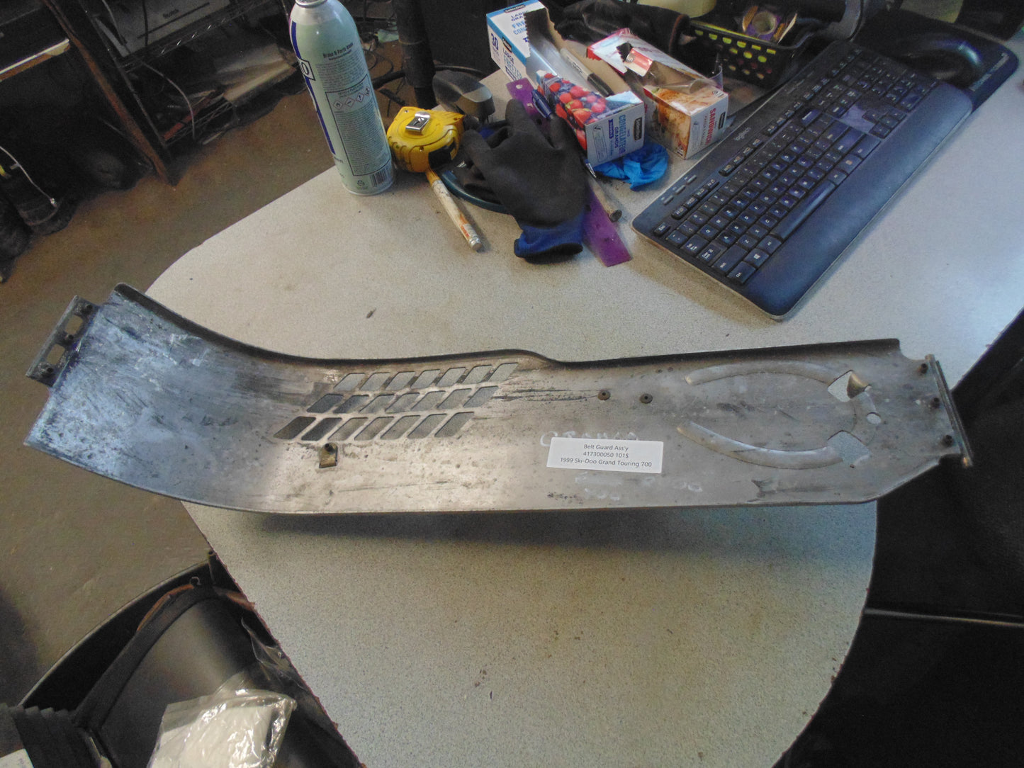 1999 SKI-DOO GRAND TOURING 700 BELT GUARD ASSY 417300050