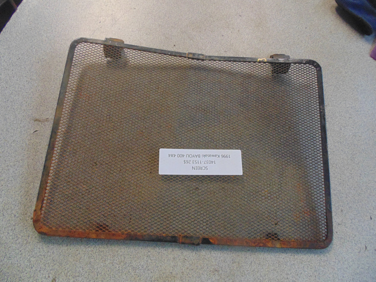 1996 KAWASAKI BAYOU 400 4X4 SCREEN 14037-1153