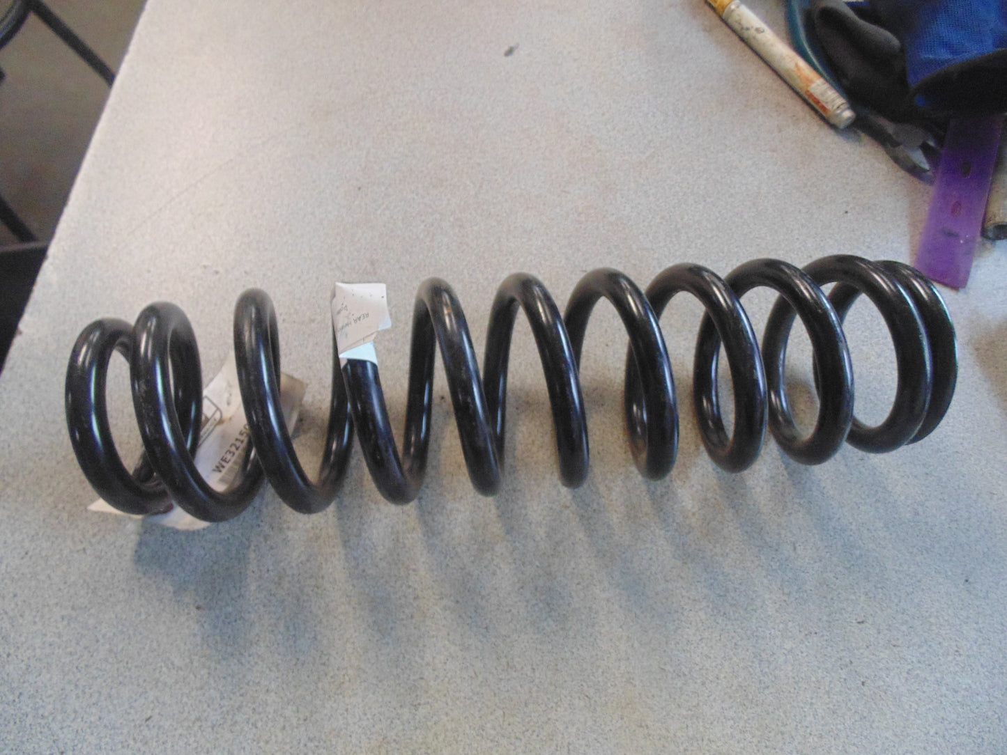 2005-2010 POLARIS RANGER 500 2X4, 4X4, XP700, HD 700, XP800, HD 800 REAR HEAVY DUTY 250# POUND RATE BLK SHOCK SPRING FOR POLARIS WE321500