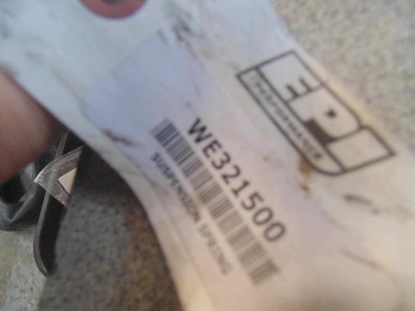 2005-2010 POLARIS RANGER 500 2X4, 4X4, XP700, HD 700, XP800, HD 800 REAR HEAVY DUTY 250# POUND RATE BLK SHOCK SPRING FOR POLARIS WE321500