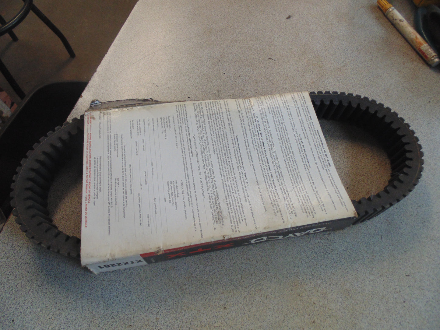 2015-2021 CF-MOTO Z FORCE 800 DRIVE BELT DAYCO XTX2261