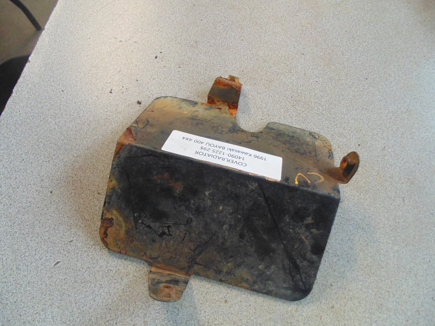 1996 KAWASAKI BAYOU 400 4X4 COVER RADIATOR 14090-1225