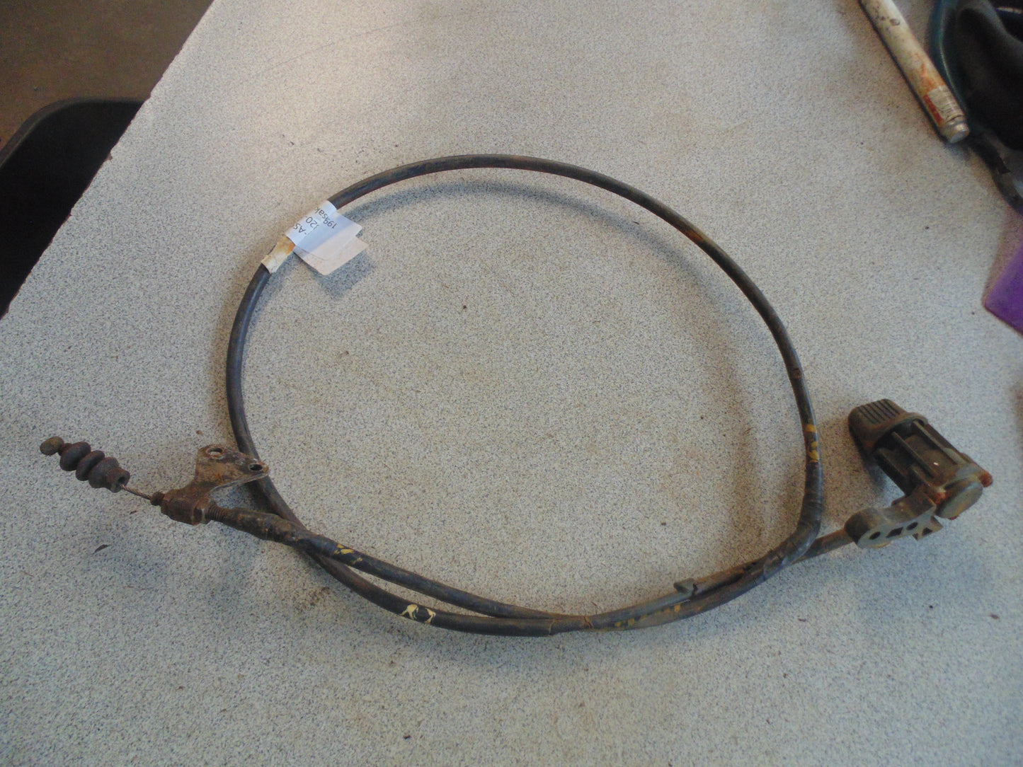 1996 KAWASAKI BAYOU 400 4X4 LEVER ASSY REVERSE 13320-1008