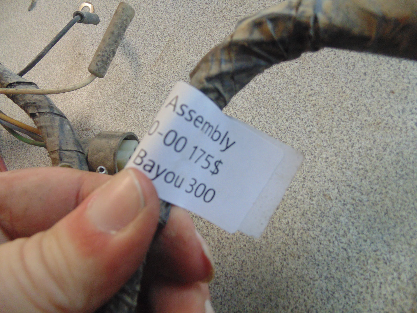 1986 KAWASAKI BAYOU 300 WIRE HARNESS ASSY 3HN-82590-00-00