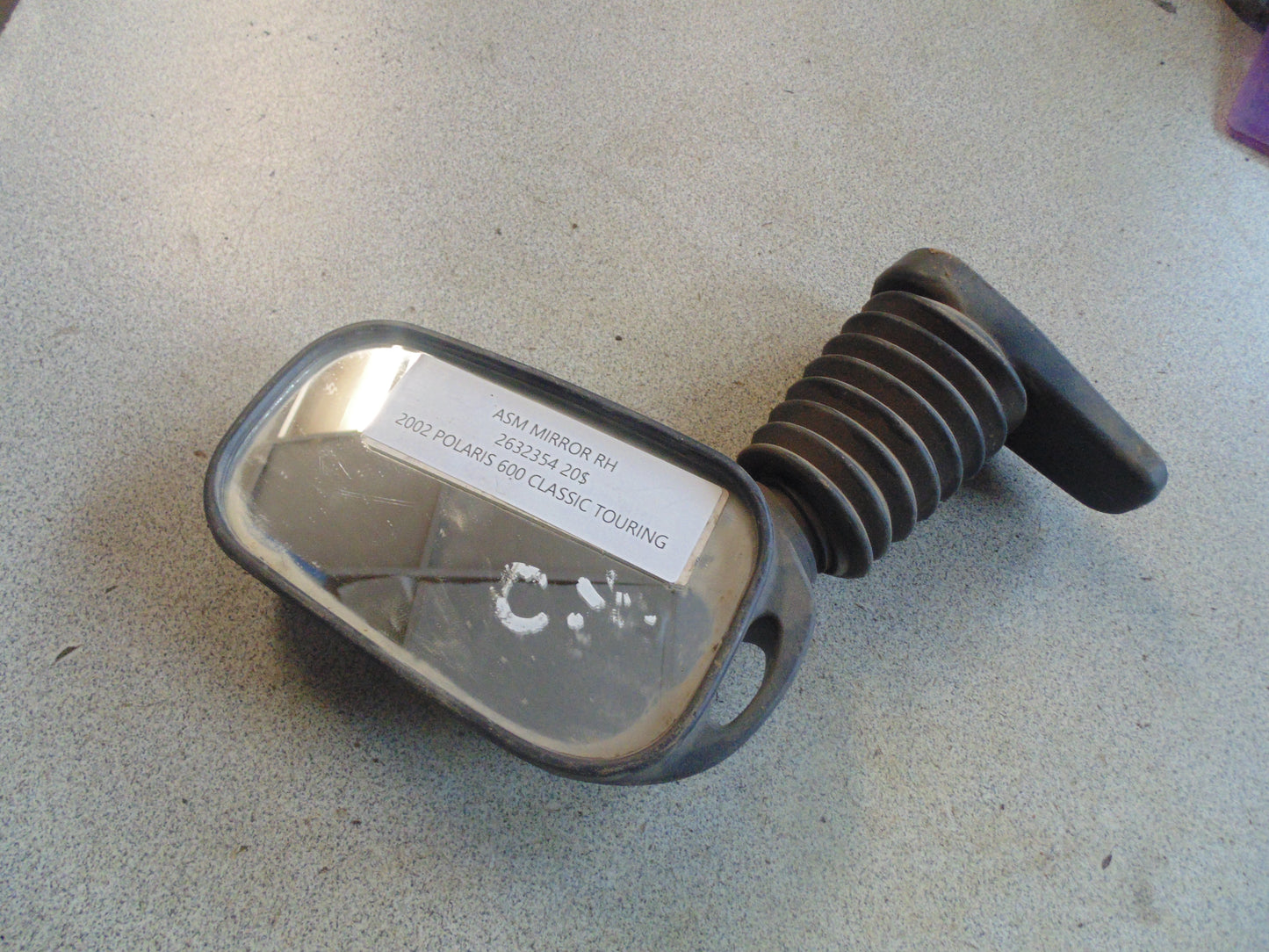 2002 POLARIS 600 CLASSIC TOURING ASM MIRROR RH 2632354