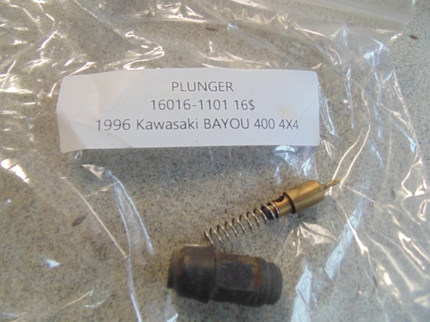1996 KAWASAKI BAYOU 400 4X4 PLUNGER 16016-1101