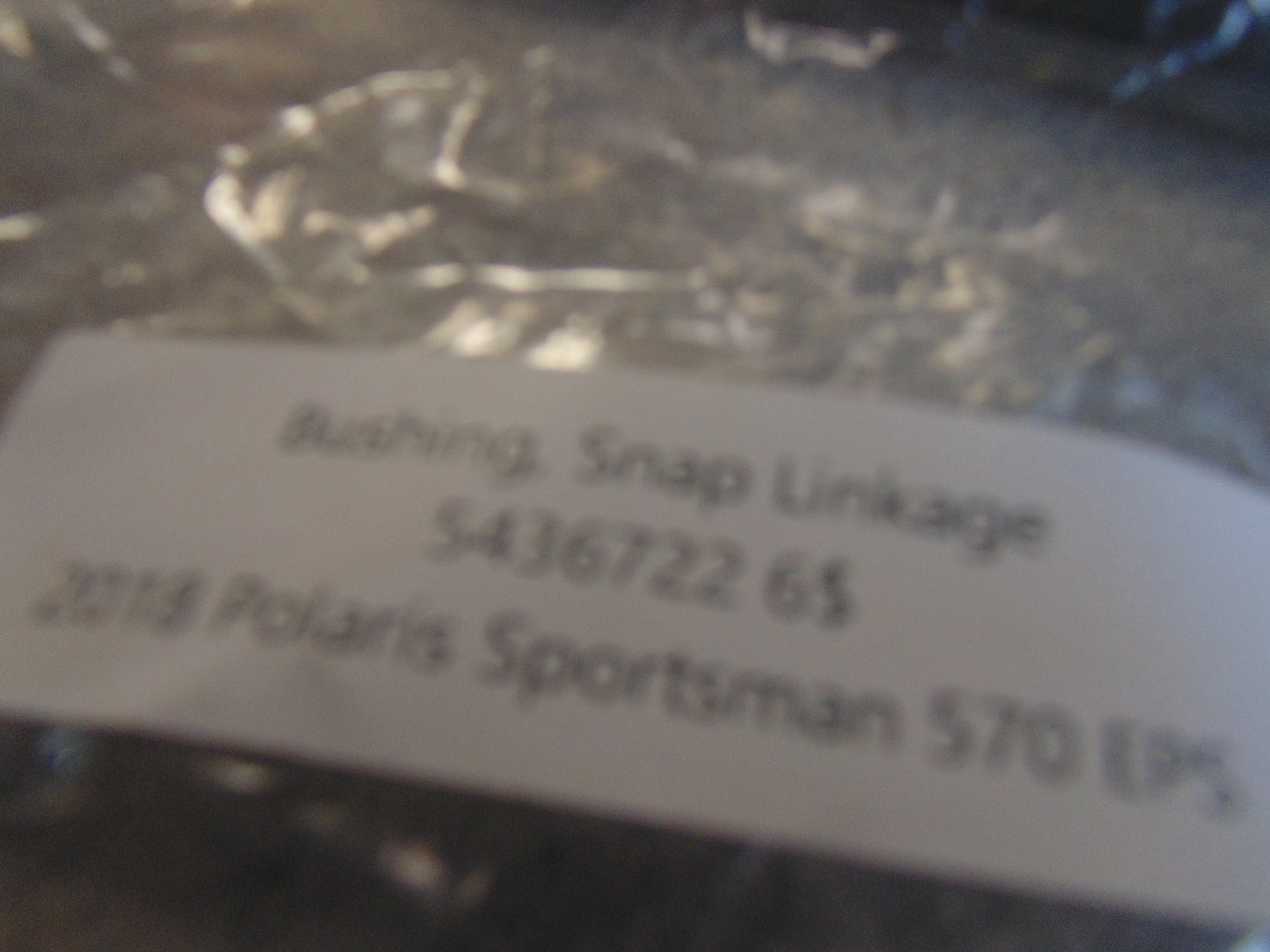 2018 SPORTSMAN 570 EPS BUSHING SNAP LINKAGE 5436722