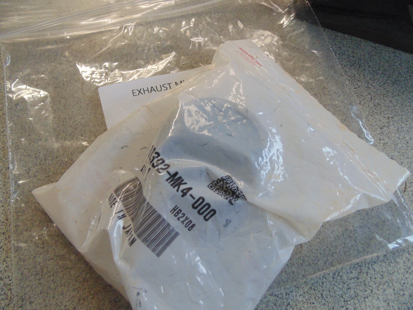 2004 HONDA TRX450R EXHAUST MUFFLER GASKET 18392-MK4-00