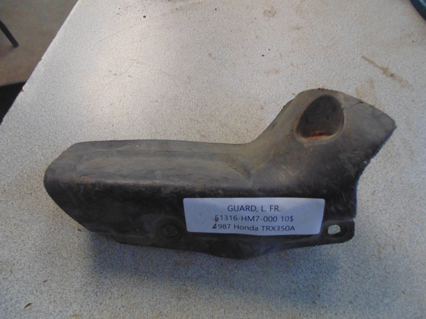 1987 HONDA TRX350A GUARD L FR 51316-HM7-000