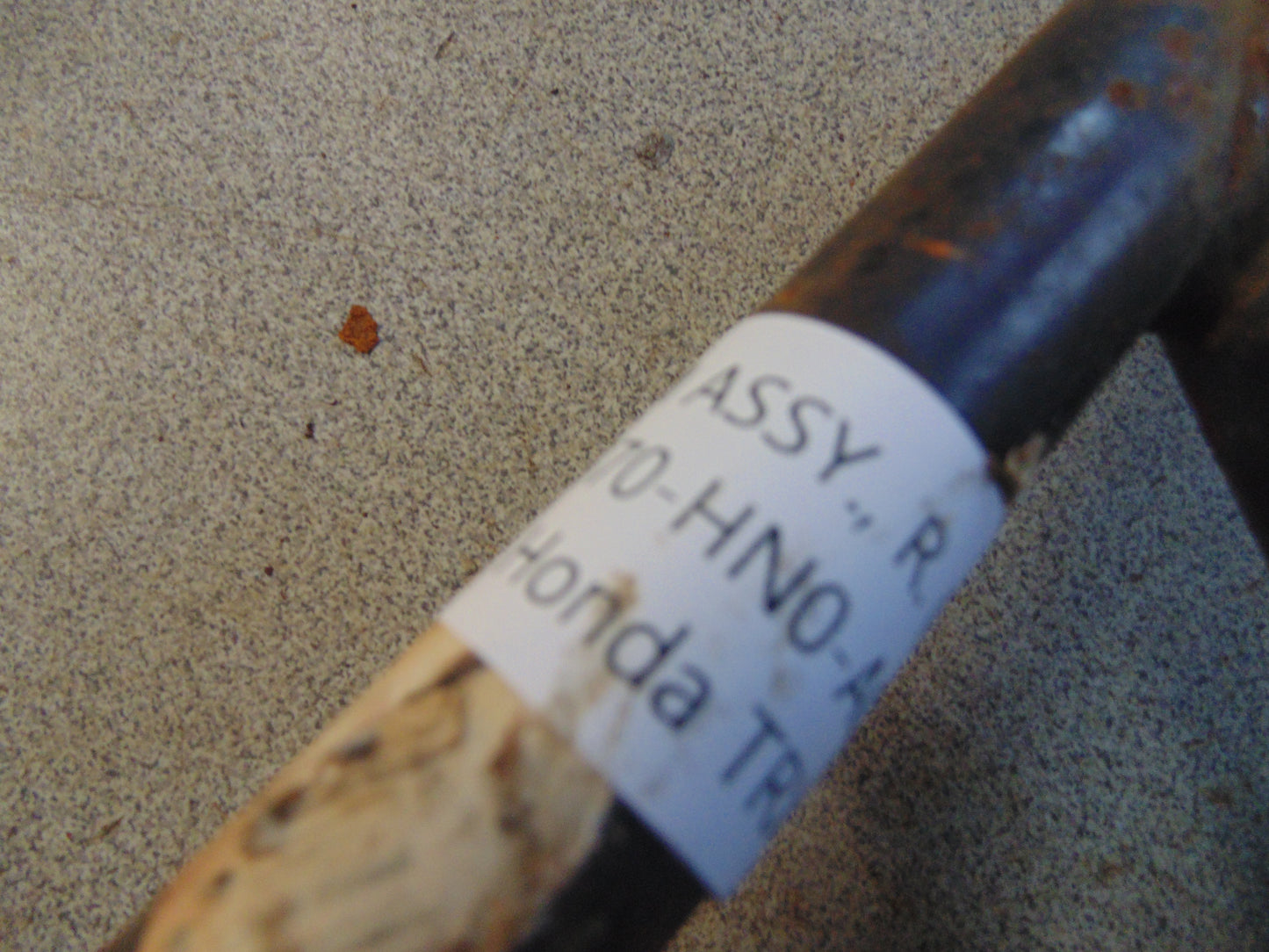 1998 HONDA TRX450ESA ARM ASSY R UPPER 51370-HN0-A00