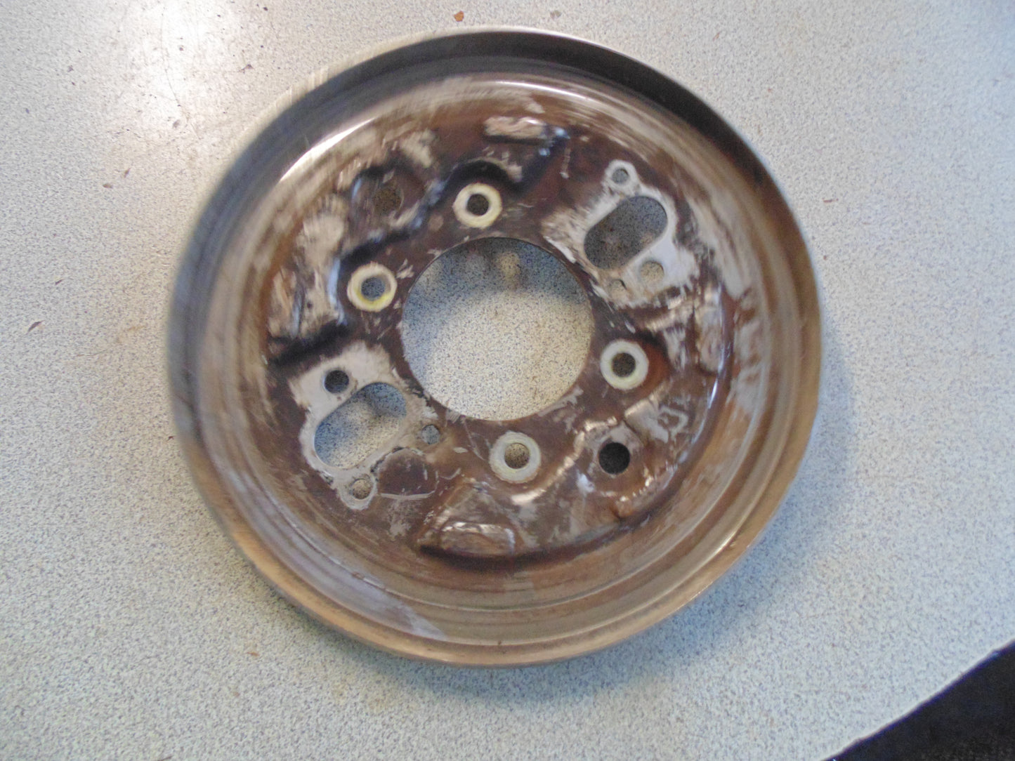 1998 HONDA TRX450ESA PLATE L BACK 45120-HM7-006