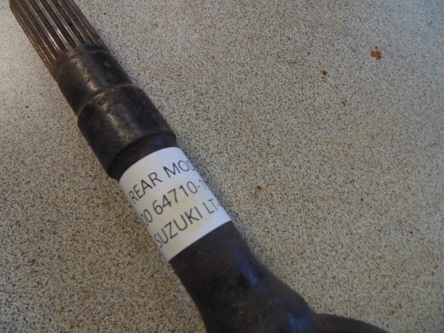 1987 SUZUKI LT-4WD AXLE REAR MODEL H 64710-19B00 64710-19BV0