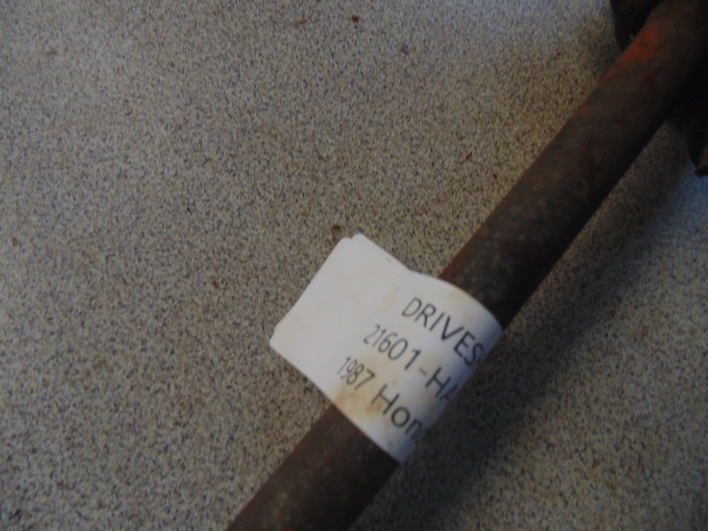 1987 HONDA TRX350A DRIVESHAFT FR 21601-HA7-770