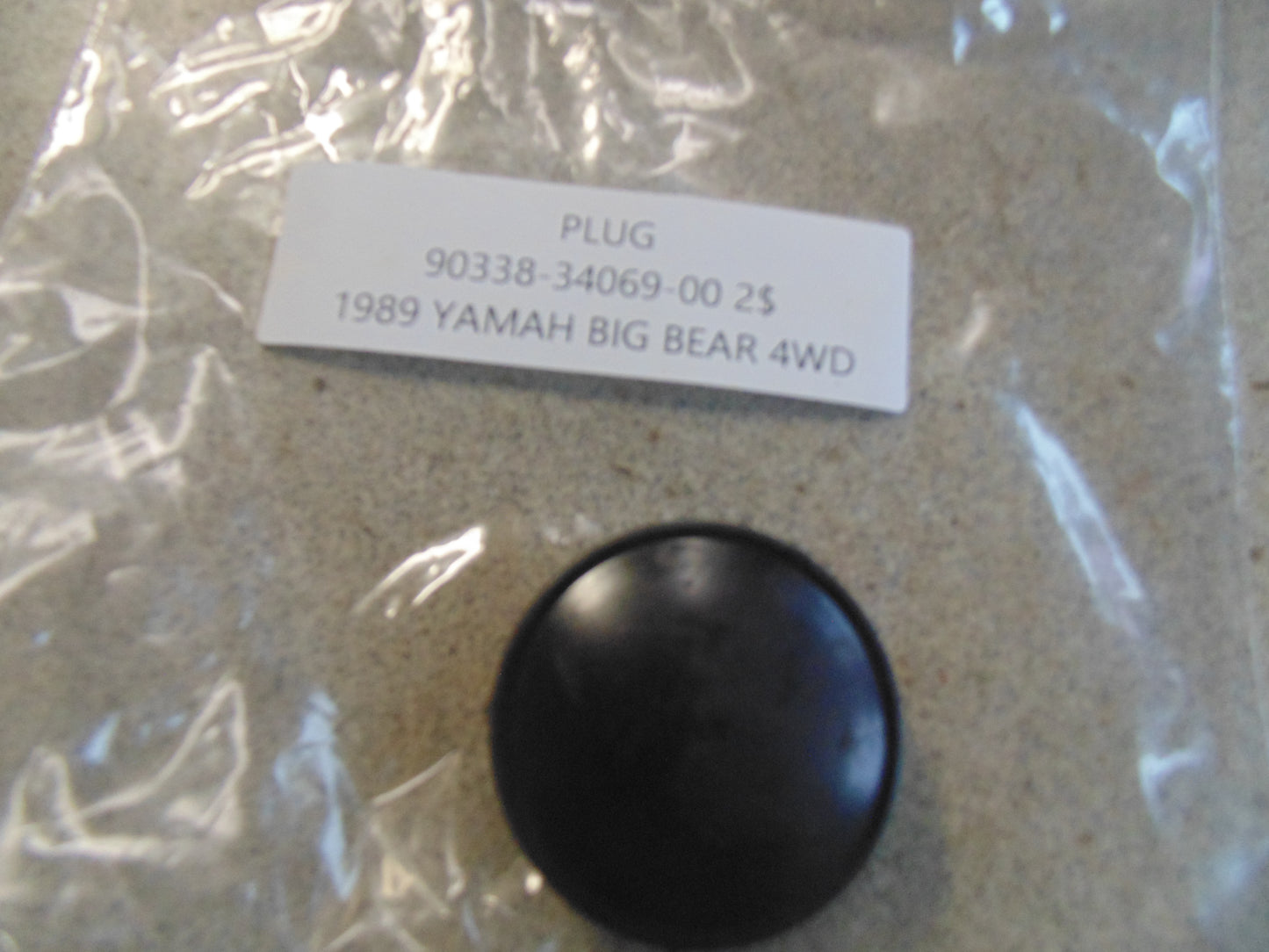 1989 YAMAHA BIG BEAR 4WD PLUG 90338-34069-00