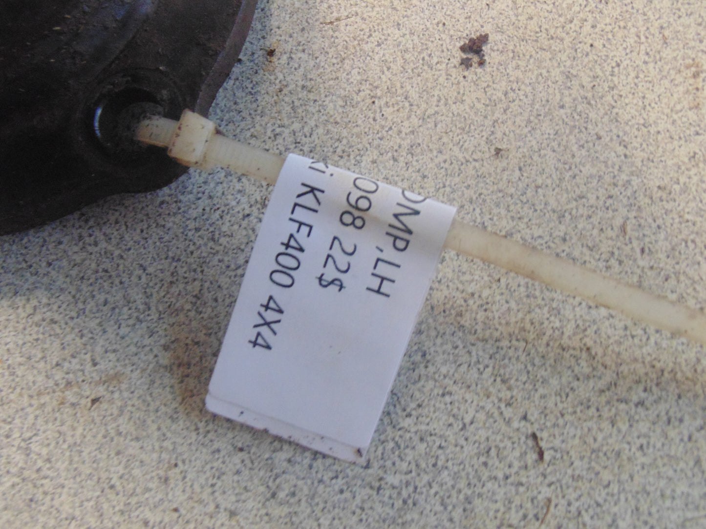 1993 KAWASAKI BAYOU 400 4X4 PIPE-COMP-LH 31064-1098