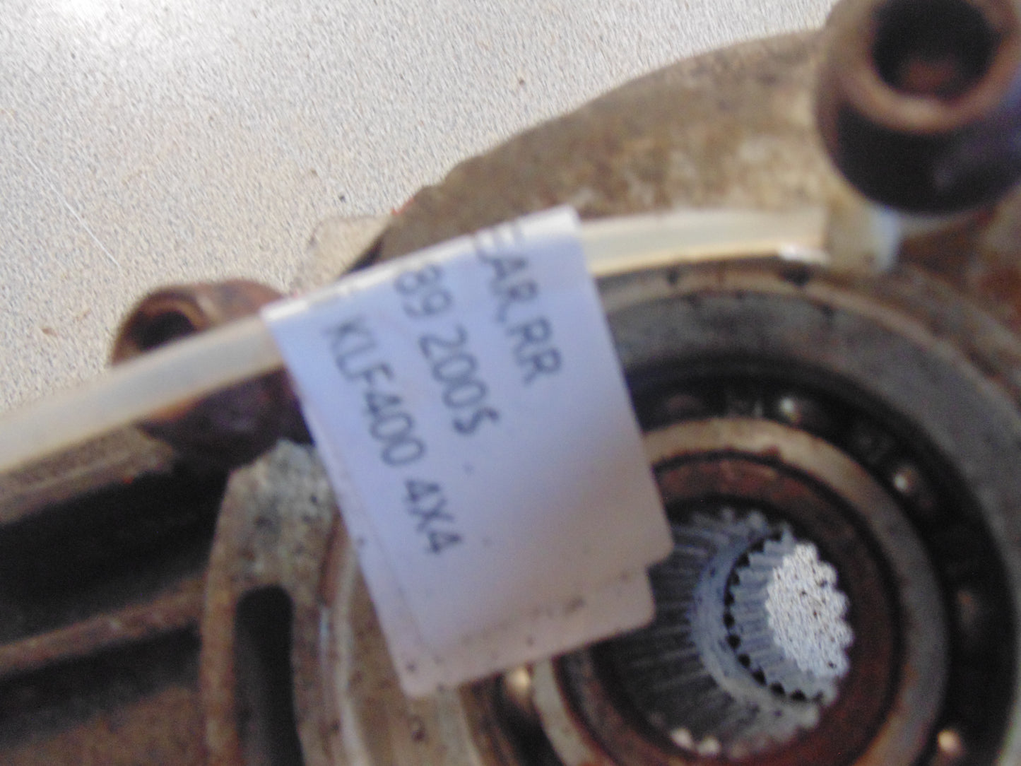 1993 KAWASAKI KLF400 4X4 CASE GEAR RR 14055-1089