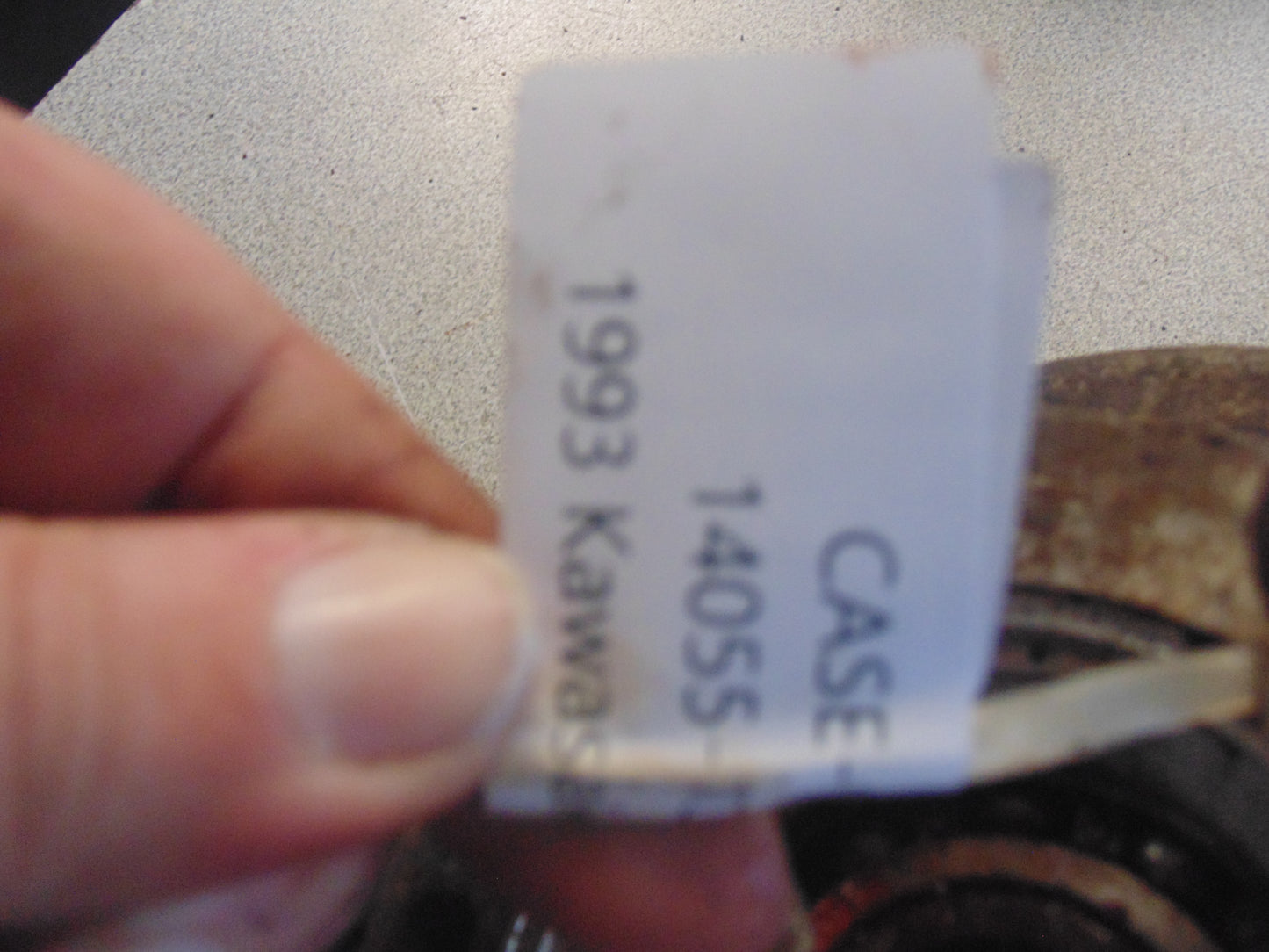 1993 KAWASAKI KLF400 4X4 CASE GEAR RR 14055-1089