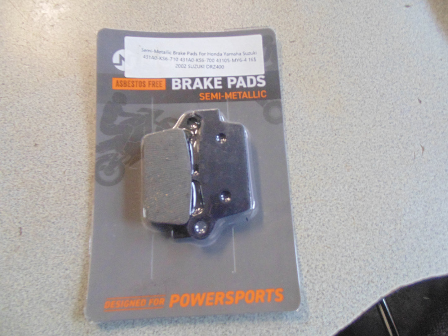 Semi-Metallic Brake Pads For Honda Yamaha Suzuki 431A0-KS6-710 431A0-KS6-700 43105-MY6-415