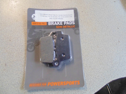 Semi-Metallic Brake Pads For Honda Yamaha Suzuki 431A0-KS6-710 431A0-KS6-700 43105-MY6-415