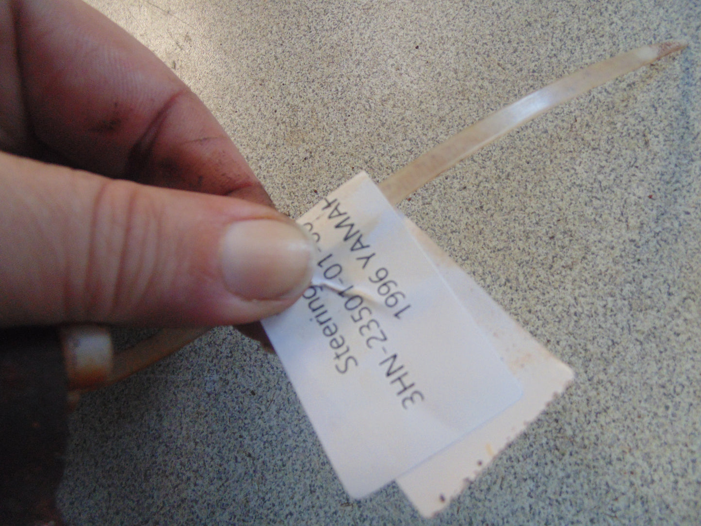 1996 Yamaha KODIAK 4WD STEERING KNUCKLE ASSY LH 3HN-23501-01-00 3HN-23501-02-00