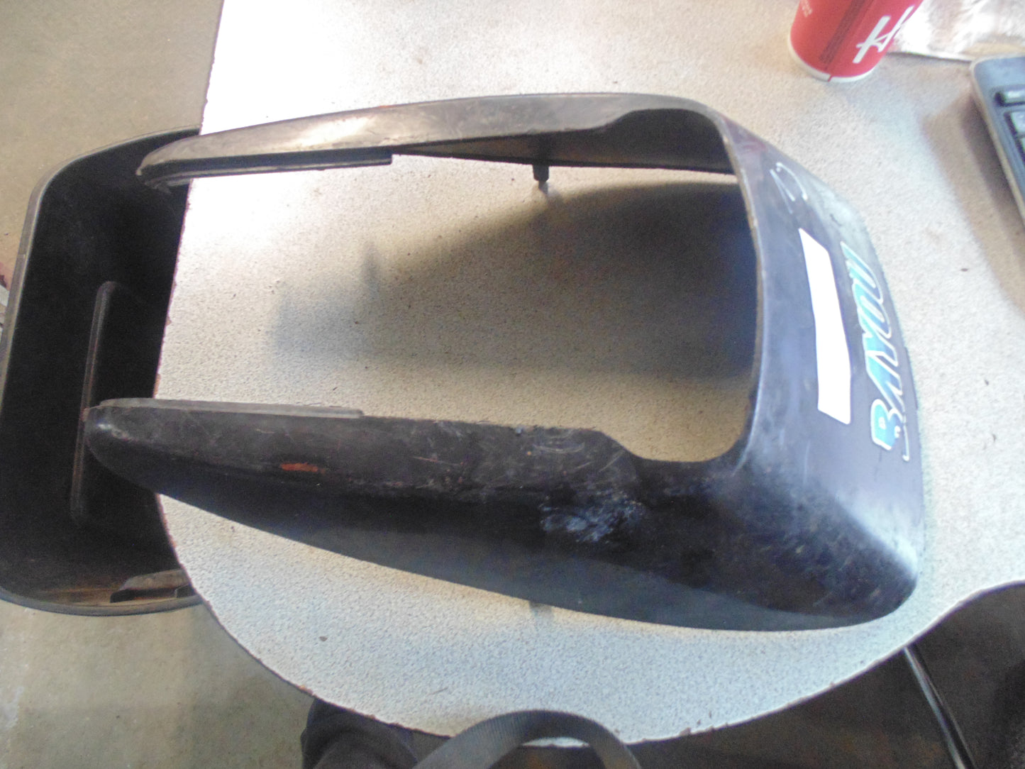 1987 KAWASAKI BAYOU 300 COVER FRONT FENDER FR EBO 14024-1064-6C