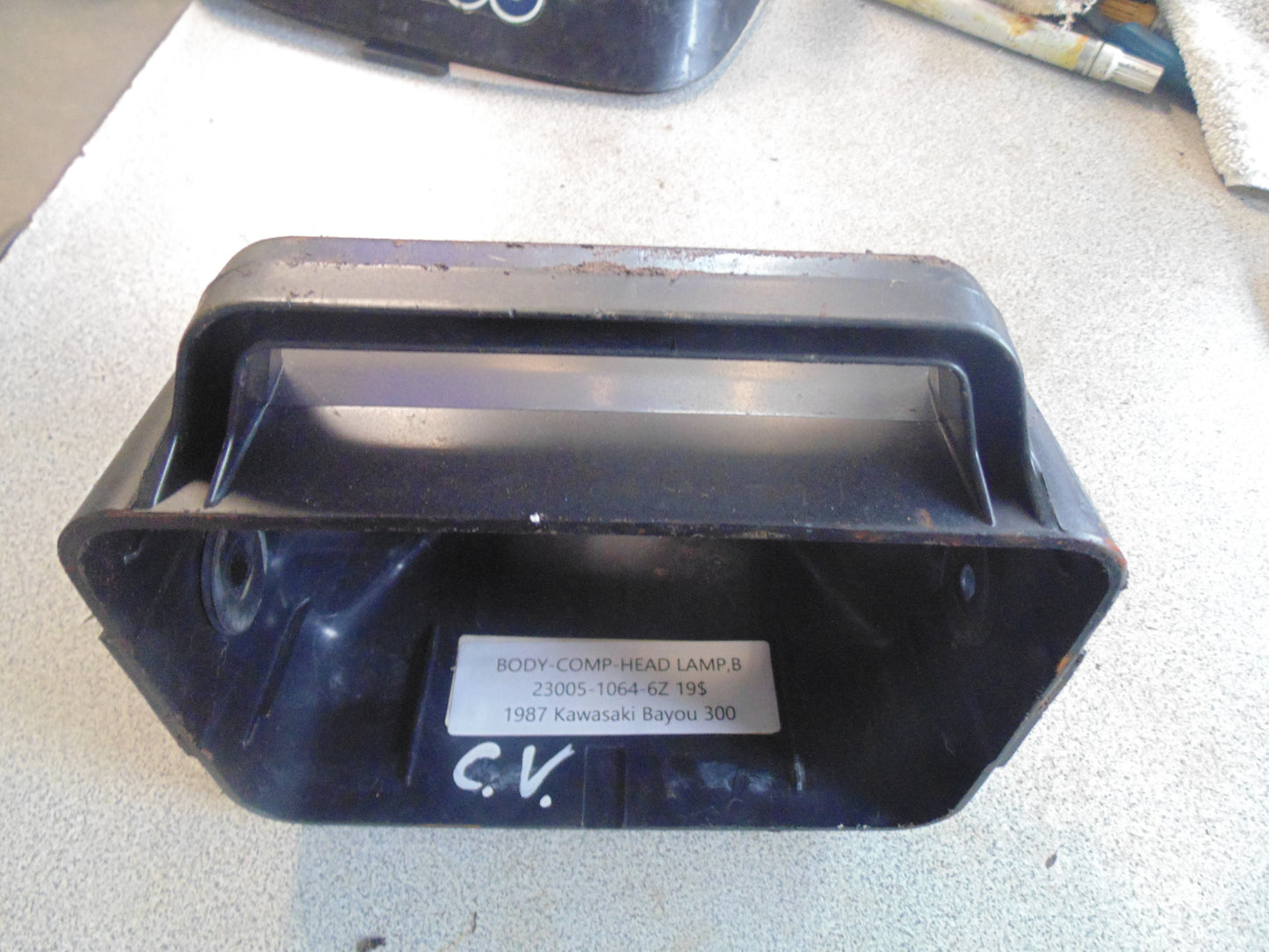 1987 KAWASAKI BAYOU 300 BODY-COMP HEAD LAMP B 23005-1064-6Z