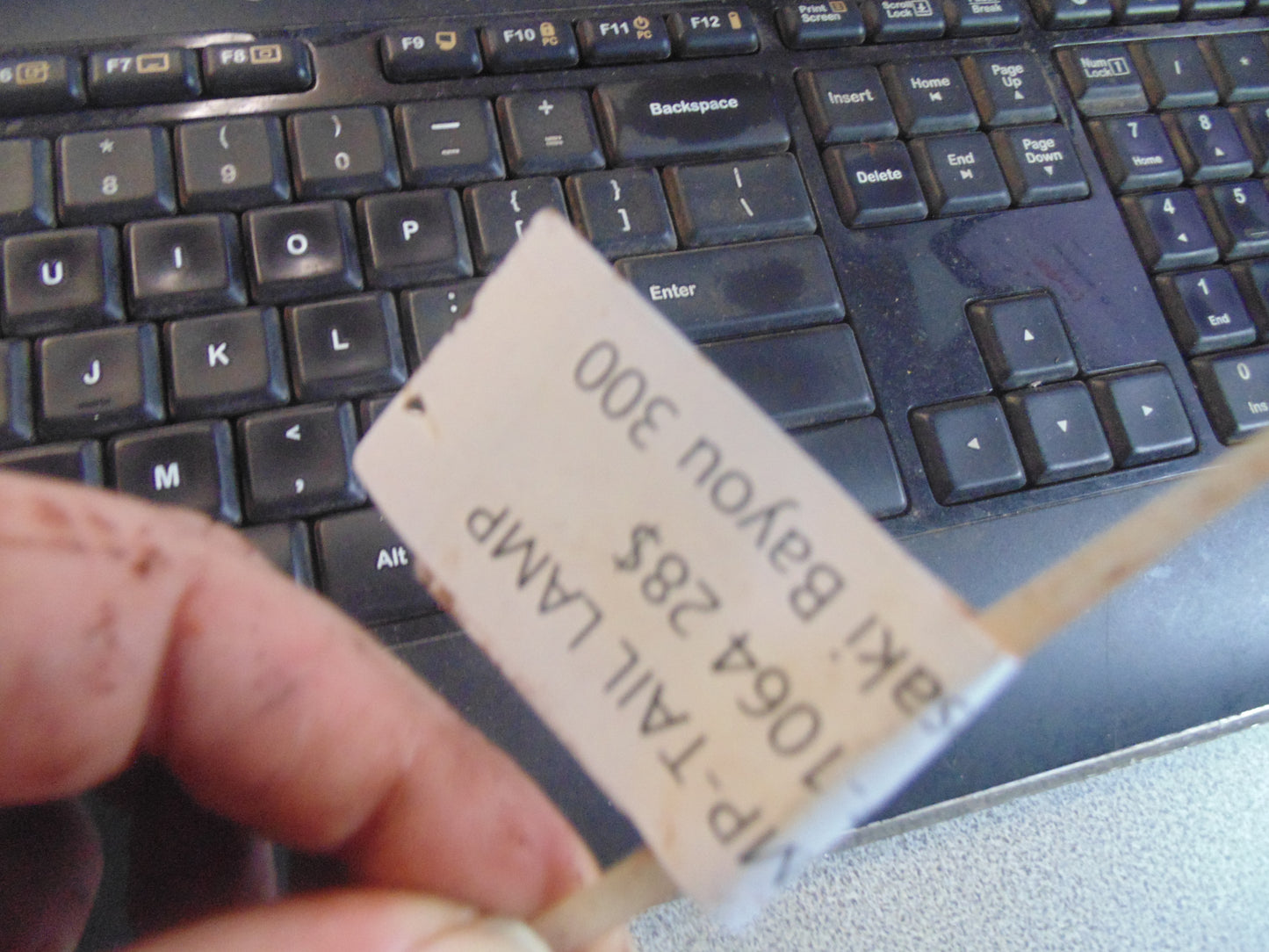 1987 KAWASAKI BAYOU 300 BODY COMP TAIL LAMP 23027-1064