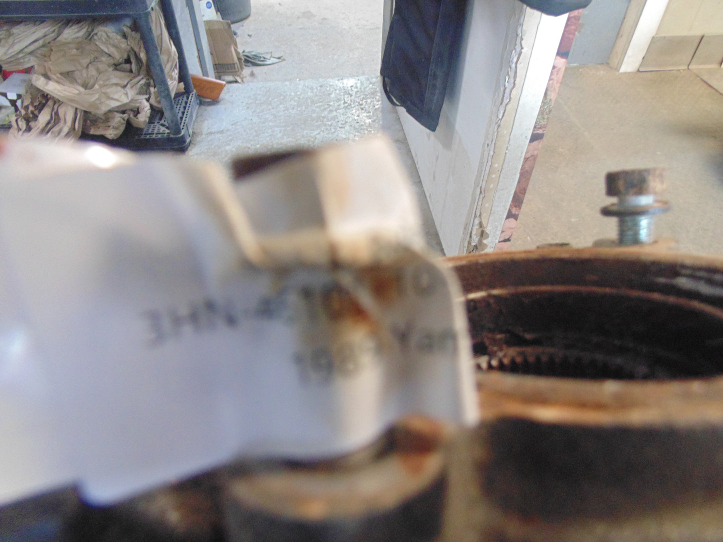 1989 Yamaha BIG BEAR 4WD REAR AXLE GEAR CASE ASSY 3HN-46101-10-00 4HN-46101-12-00